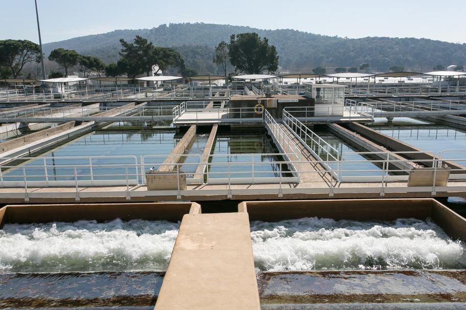 ETAP Ter. Entrada de agua a los decantadores