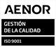 Sello AENOR ISO 9001 2021