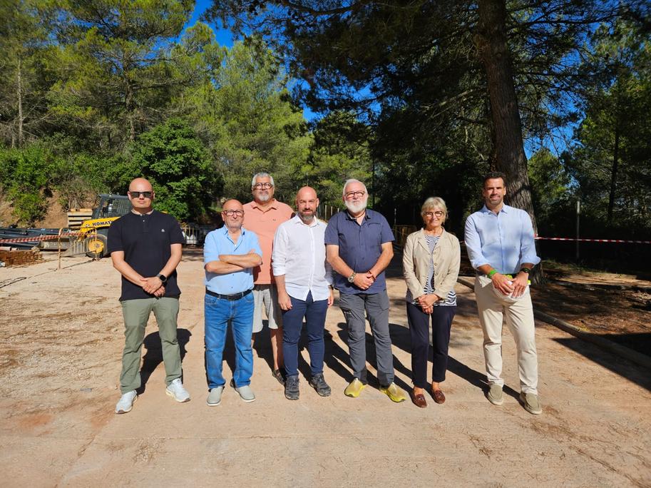 Visita obras Cabrera Anoia